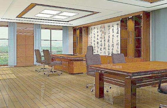 老板办公室桌子的摆放风水要求1,座位上方无压梁或吊灯:公室老板桌