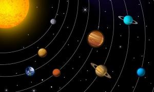 太阳系八大行星运行动态图
